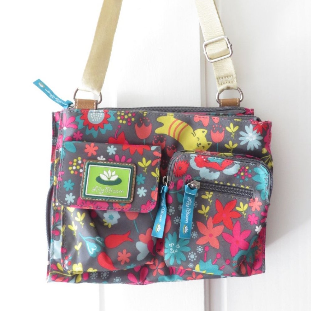 Lily Bloom Playful Garden REGINA floral  Crossbody